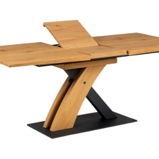 Jedálenský stôl rozkladací Fort, 160 cm, dub - 1