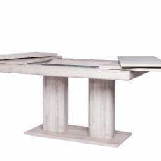 Jedálenský stôl rozkladací Hayden, 220 cm, Sorrento dub - 5