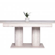 Jedálenský stôl rozkladací Hayden, 220 cm, Sorrento dub - 6