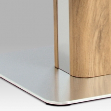 Jedálenský stôl rozkladací Jersey, 160 cm, dub - 6