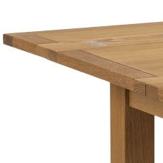 Jedálenský stôl rozkladací Kenley, 45 cm, dub - 5