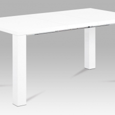 Jedálenský stôl rozkladací Lucia, 160 cm, biela - 4