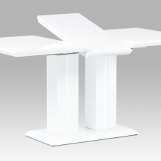 Jedálenský stôl rozkladací Nevada, 160 cm, biela - 1