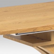 Jedálenský stôl rozkladací Norfolk, 160 cm, dub - 4