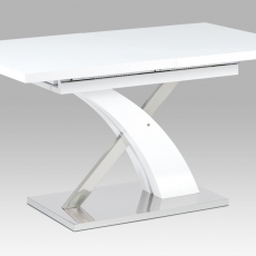 Jedálenský stôl rozkladací Vista, 180 cm, biela - 2