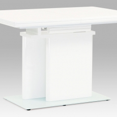 Jedálenský stôl rozkladací Wichitta, 120 cm, biela - 2