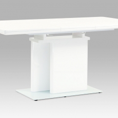 Jedálenský stôl rozkladací Wichitta, 120 cm, biela - 3