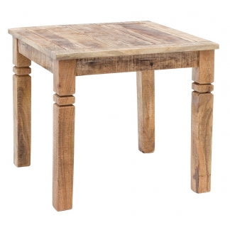 Jedálenský stôl Rustica, 80 cm, mangové drevo