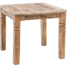 Jedálenský stôl Rustica, 80 cm, mangové drevo - 1
