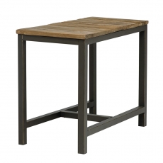 Jedálenský stôl s drevenou doskou Harvest, 55x90 cm - 1