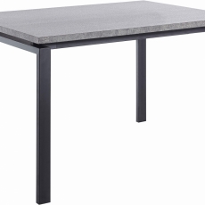 Jedálenský stôl Saja, 120 cm, sivá - 1