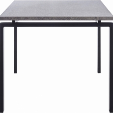 Jedálenský stôl Saja, 120 cm, sivá - 3