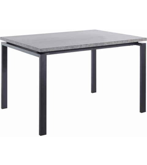 Jedálenský stôl Saja, 120 cm, sivá