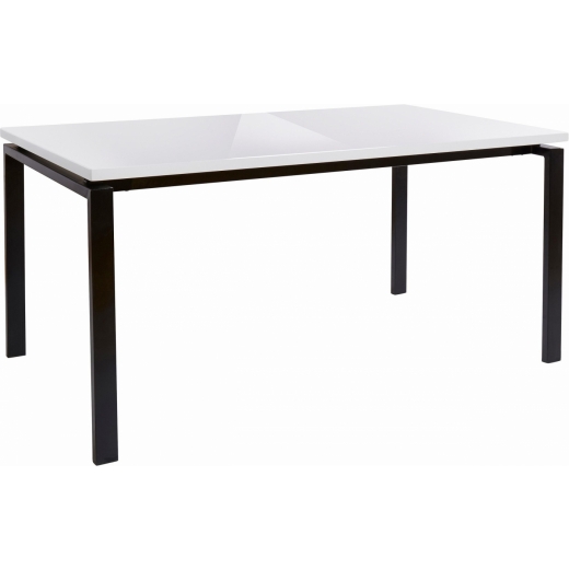 Jedálenský stôl Saja, 160 cm, biela - 1