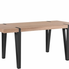 Jedálenský stôl Shely, 180 cm, čierna - 1