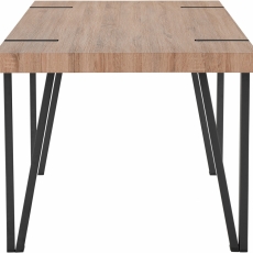 Jedálenský stôl Shely, 180 cm, čierna - 3
