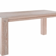 Jedálenský stôl Sibera, 180 cm, biela - 2
