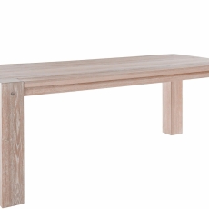 Jedálenský stôl Sibera, 200 cm, biela - 2