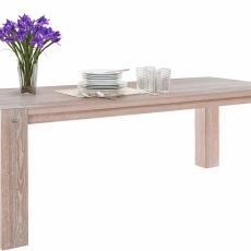 Jedálenský stôl Sibera, 220 cm, biela - 1