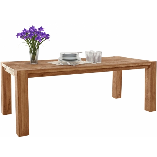 Jedálenský stôl Sibera, 220 cm, dub - 1