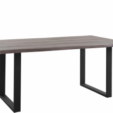 Jedálenský stôl Sinc, 180 cm, sivá/čierna - 2