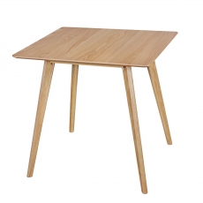 Jedálenský stôl Skara, 80 cm, dub - 1