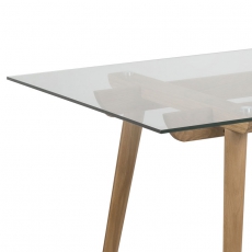 Jedálenský stôl sklenený Xena, 180 cm - 3