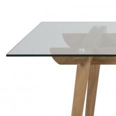 Jedálenský stôl sklenený Xena, 180 cm - 4