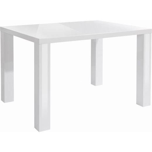 Jedálenský stôl Snox, 120 cm, biela - 1