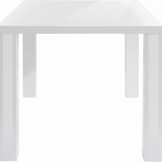 Jedálenský stôl Snox, 120 cm, biela - 3
