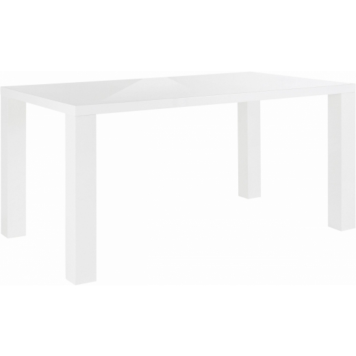 Jedálenský stôl Snox, 160 cm, biela - 1
