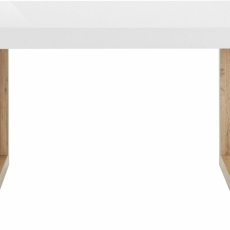 Jedálenský stôl Solide, 160 cm, biela - 2