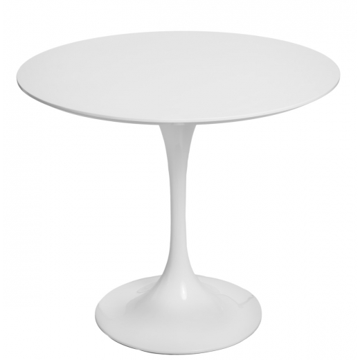 Jedálenský stôl Tatiana, 90 cm, biela - 1