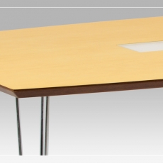 Jedálenský stôl Tempe, 135 cm, hnedá - 3