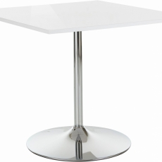 Jedálenský stôl Tren, 90 cm, biela - 1