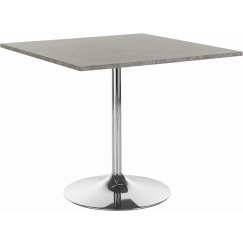 Jedálenský stôl Tren, 90 cm, sivá