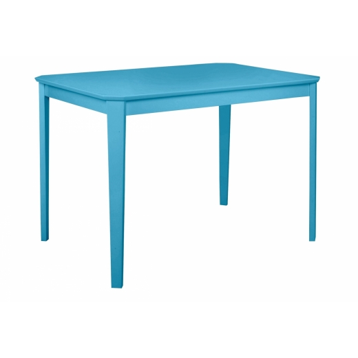 Jedálenský stôl Treno, 110 cm, modrá - 1