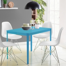 Jedálenský stôl Treno, 110 cm, modrá - 2