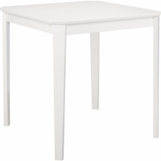 Jedálenský stôl Treno, 76 cm, biela - 1
