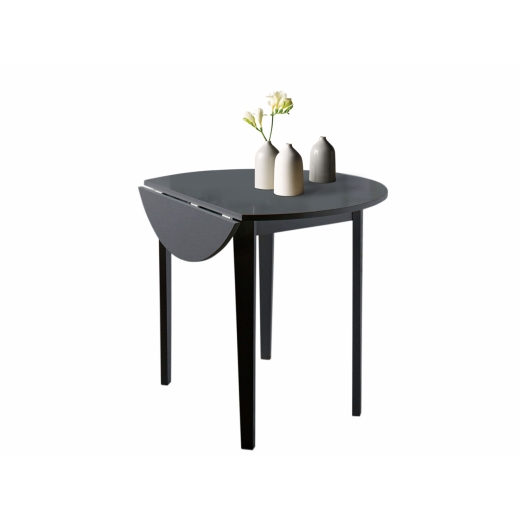 Jedálenský stôl Treno, 92 cm, čierna - 1