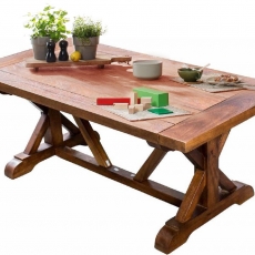 Jedálenský stôl Venture, 220 cm, masívne mango - 1