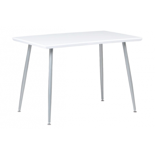 Jedálenský stôl Viera, 110 cm, biela - 1