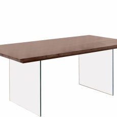 Jedálenský stôl Vive, 180 cm, hnedá - 2