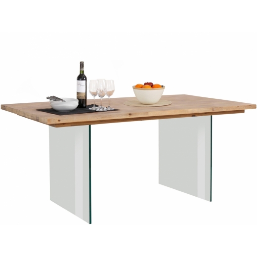 Jedálenský stôl Vive, 180 cm, masívny agát - 1