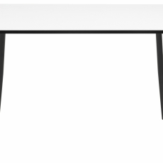 Jedálenský stôl Wila, 120 cm, biela/kov - 2