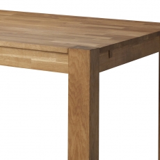 Jedálenský stôl z masívu Boost, 140 cm, dub - 2