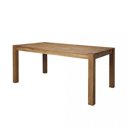 Jedálenský stôl z masívu Boost, 160 cm, dub - 1
