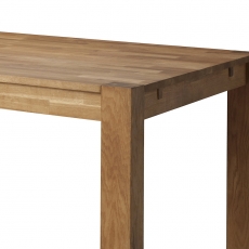 Jedálenský stôl z masívu Boost, 160 cm, dub - 2