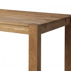 Jedálenský stôl z masívu Boost, 160 cm, dub - 2