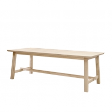 Jedálenský stôl z masívu Dona, 220 cm, dub - 1